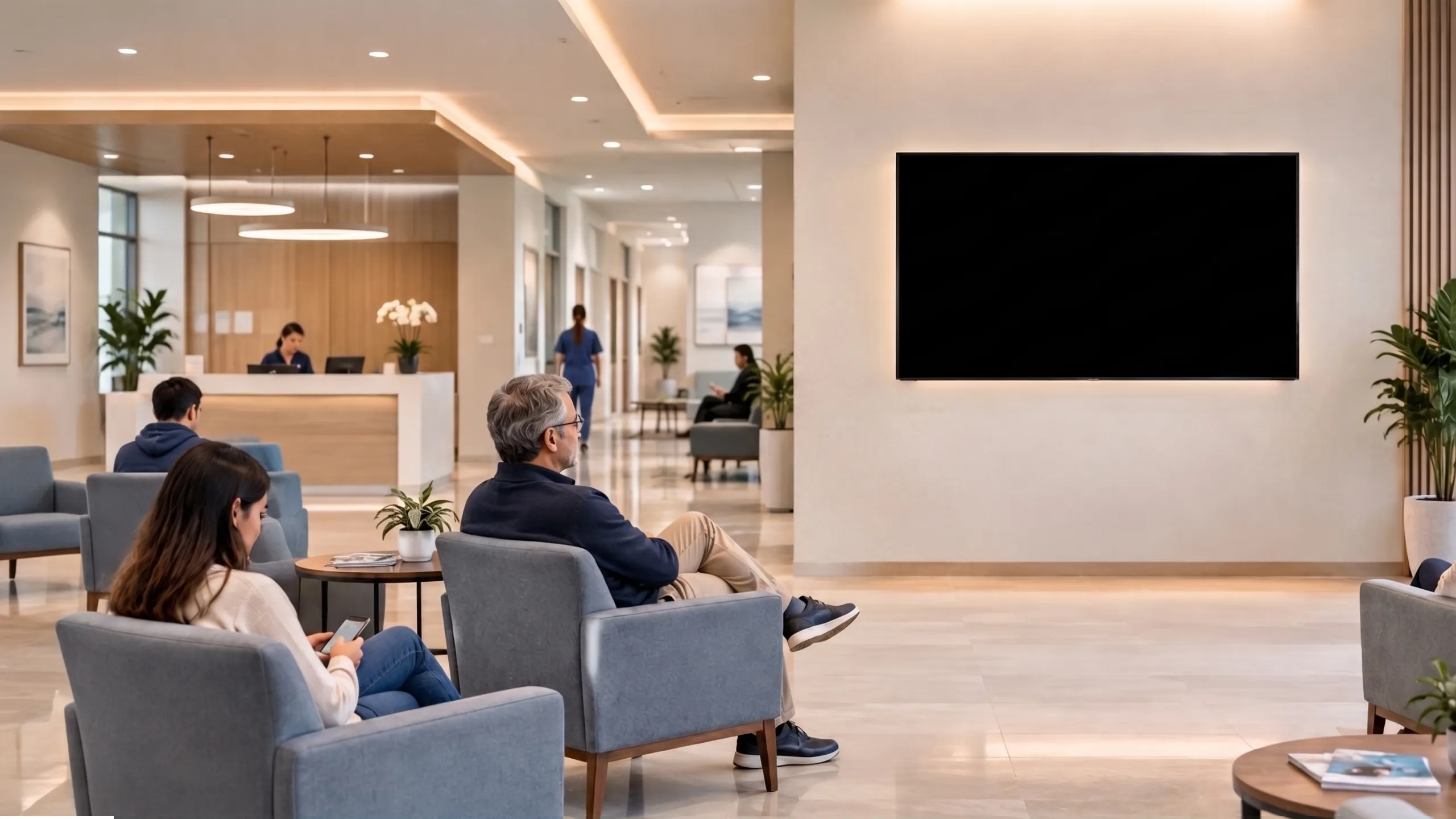 A waiting room