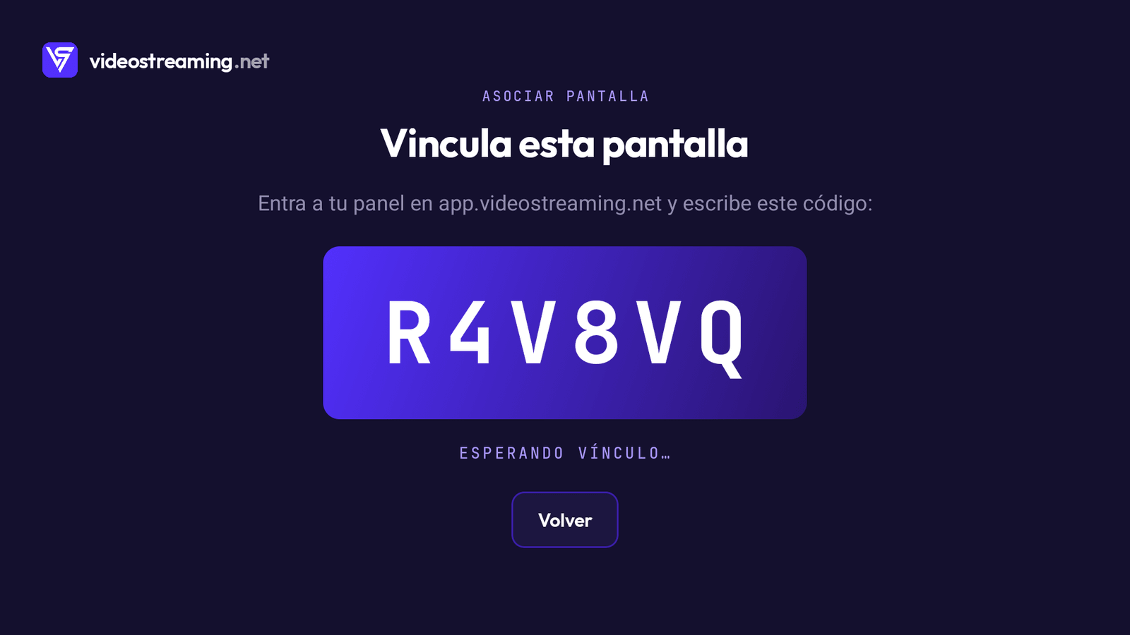 Asociar esta pantalla